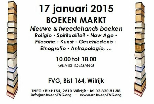 Antwerp FVG organiseert een Boekenmarkt