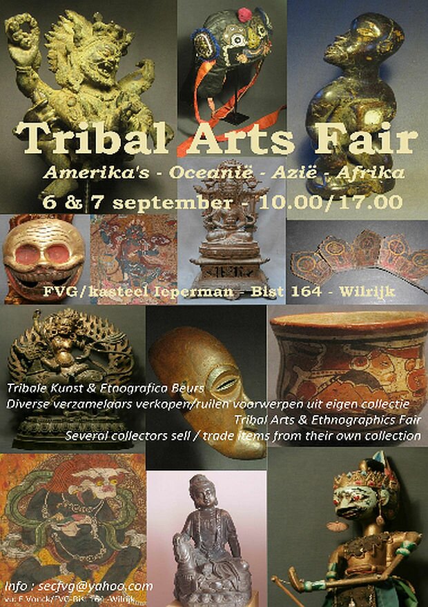 Tribal Arts Fair - FVG Antwerpen - 6 en 7 september